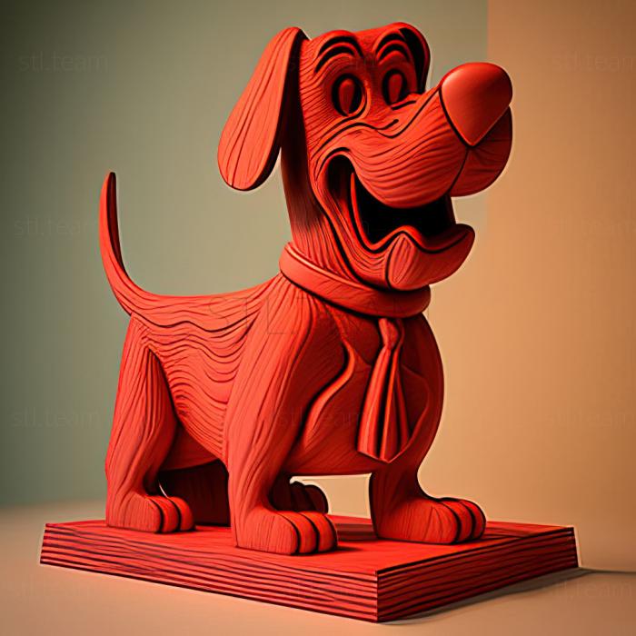 Characters Сент-Клиффорд из Big Red Dog Clifford